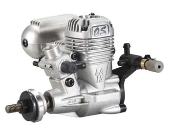 Silnik Spalinowy Żarowy O.S. Max 15LA z Tłumikiem | 11532 O.S. ENGINES