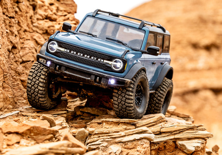 Traxxas TRX-4M Ford Bronco 1/18 4x4 Crawler RC Pomarańczowy Samochód Terenowy Zdalnie Sterowany | 97074-1-ORNG