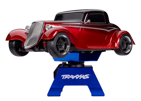 Podstawka Serwisowa RC 360° Aluminiowy Stojak Obrotowy 1/8 1/10 | 8796-BLUE TRAXXAS