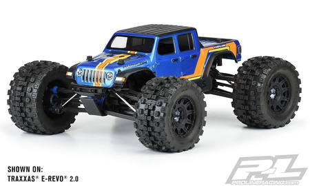 Karoseria 1:10 Jeep Gladiator Rubicon (Slash Short Course) transparentna | ProLine 354200