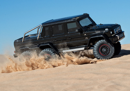 TRX6 Mercedes-Benz G 63 AMG 6X6 1/10 Czarny | 88296-4 TRAXXAS