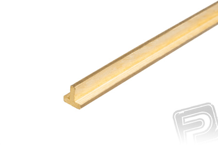 Profil Mosiądz T - 2x2mm 1m - Aeronaut 774808