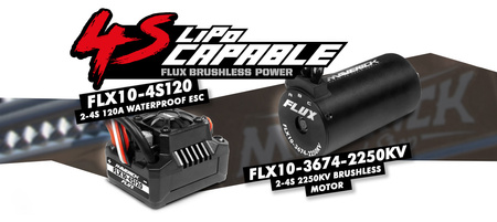 QuantumR Flux Race Truck 4WD 4S 1/8 Szary | 150351 HPI