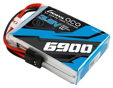 Akumulator LiPo 6900mAh 3,8V 1C 1S2P JR TX HV High Voltage | GEA69001STXJR GENS ACE