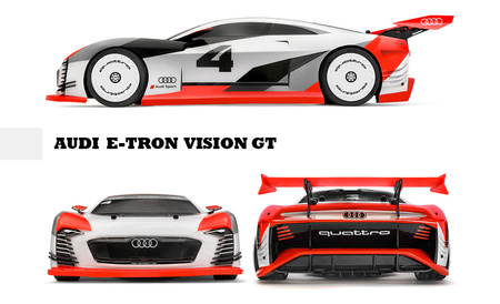 Audi E-Tron Vision GT Sport 3 FLUX 4WD 1/10 Brushless | 160202 HPI