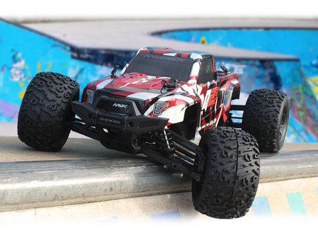 Maverick Quantum2 MT Flux Monster Truck bezszczotkowy 4WD 1:10 (czerwony) | 150405 HPI