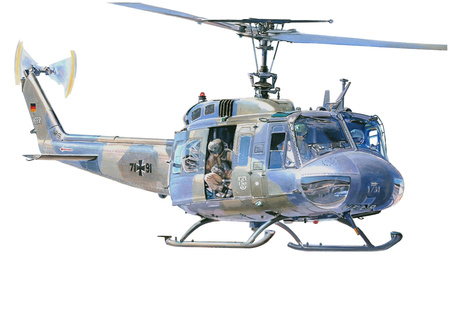 UH-1H/D Iroquois 1:72 | D-78 MISTERCRAFT