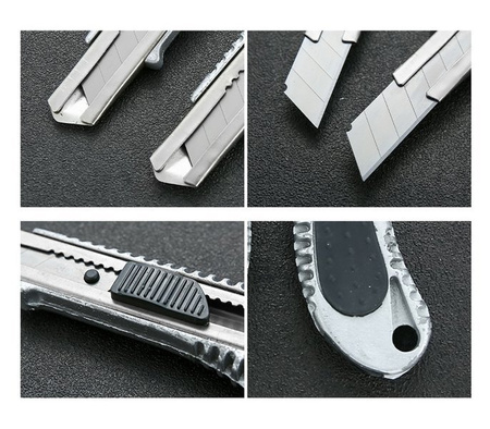 Nóż segmentowy (tapetowy) - metalowy