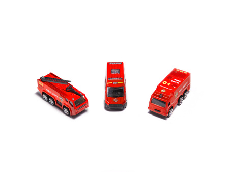 Samolot transportowy + 3 auta straż pożarna