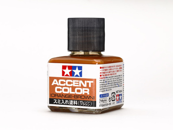 Wash Accent Color - Orange-Brown 40ml | 87209 TAMIYA