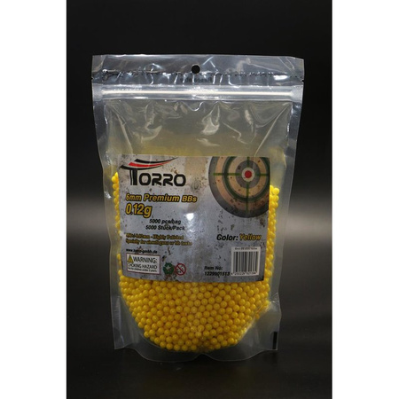 Kulki ASG 6mm do czołgów - 5000szt. żółte - TORRO
