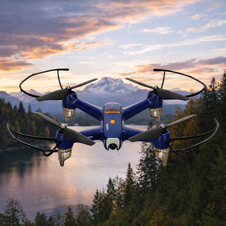 Dron RC Syma X31 Kamera HD 2K 4K 2,4GHz GPS 5G 2 Akumulatory