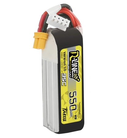 Akumulator LiPo 550mAh 11,1V 95C 3S1P XT30 R-Line Version 1.0 | TAA5503S95XT3 TATTU