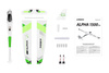 Motoszybowiec Kavan Alpha 1500 V2 RTF 1492mm Zielony Samolot Zdalnie Sterowany Model RC | KAV02.8075V2RTF