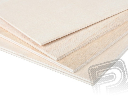 Sklejka modelarska 4,0mm CEIBA (420 x 620)