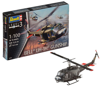 BELL UH-1H GUNSHIP 1:100 | 04983 REVELL