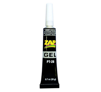 Klej cyjanoakrylowy (CA) - żel (28,3g) | PT-26 ZAP