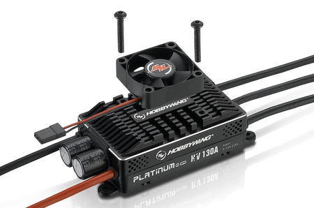 Regulator ESC Platinum Pro 130A HV V4 OPTO | HW30209201 HOBBYWING