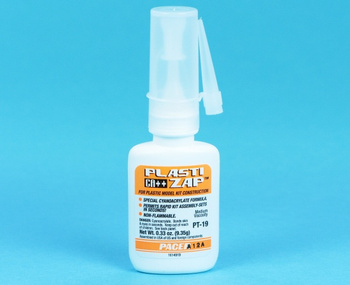 PLSTI-ZAP klej CA do modeli plastikowych i ABS 9,35g - ZAP