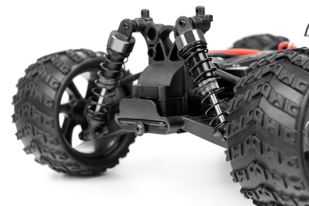 Samochód Himoto Short Course SC 1:18 Tyronno Brushed 2,4GHz RTR Model RC Zdalnie Sterowany Czerwony | HME18SC-R