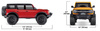 Traxxas TRX-4 Ford Bronco 1:10 Czarny Samochód Zdalnie Sterowany Model RC | 92076-4-BLK