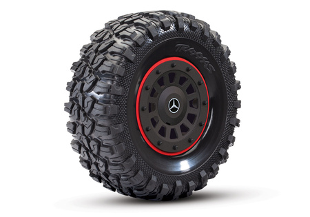 Traxxas TRX-6 Mercedes-Benz G 63 AMG 6X6 1:10 Srebrny Model RC Samochód Zdalnie Sterowany | 88296-4-SLVR