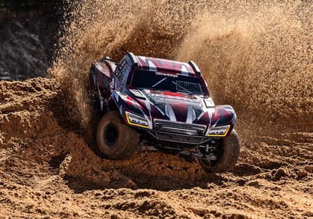 Traxxas Maxx Slash 6S 4X4 1:8 Niebieski Samochód Zdalnie Sterowany Model RC | 102076-4-BLUE