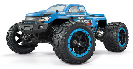 BlackZon Slyder Turbo Brushless MT Monster Truck 1/16 4WD Bezszczotkowy Niebieski Samochód Zdalnie Sterowany Model RC | 540201