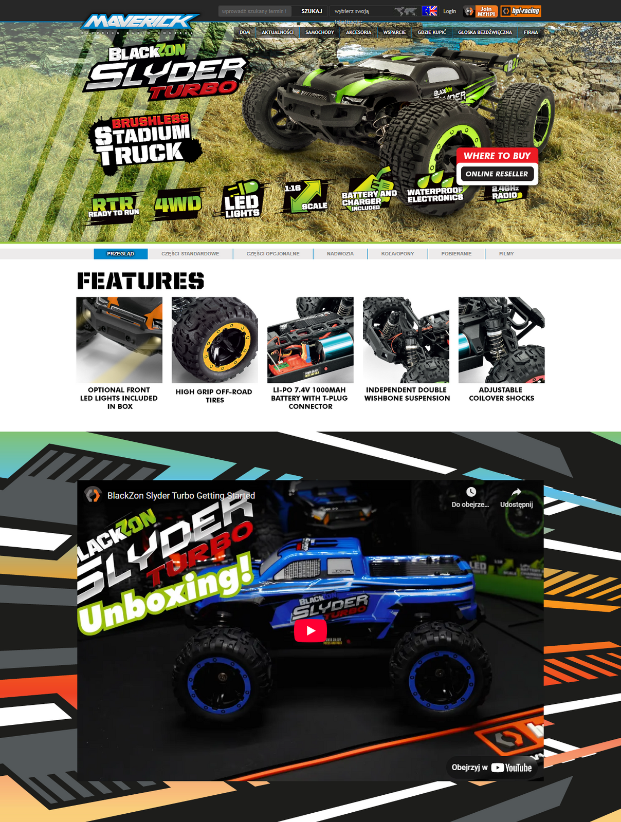 BlackZon Slyder ST Turbo 1/16 4WD 2S Brushless Stadium Truck Zielony | 540214 HPI pol_pl_BlackZon-Slyder-ST-Turbo-1-16-4WD-2S-Brushless-Stadium-Truck-Zielony-540214-HPI-1016330_9