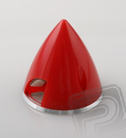 Kołpak z duralową podstawą 51 mm (CZERWONY)