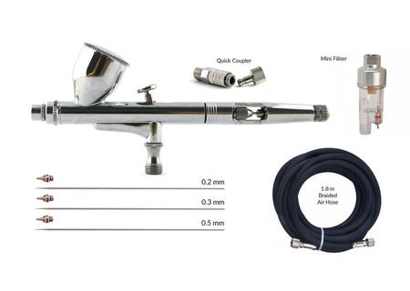 Aerograf 180AK 7770 (0,2/0,3/0,5mm) | FINE-ART