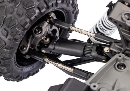 Traxxas Rustler 4X4 VXL TSM 1/10 Pomarańczowy | 67376-4-ORNG