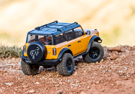Traxxas TRX-4M Ford Bronco 1/18 4x4 Crawler RC Czarny Samochód Terenowy Zdalnie Sterowany | 97074-1-BLK
