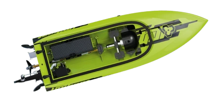 Motorówka Model Łodzi RC Xiphactinus 577mm Bezszczotkowa Zielona | UDI021-GREEN UDI RC