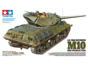 U.S. Tank Destroyer M10 MID PRODUCTION 1:35 | Tamiya 35350