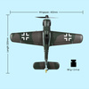 Mini Focke-Wulf FW190 450 RTF 402mm | TOP105B02 TOP RC HOBBY