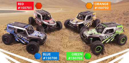 Maverick Doha 1/20 4WD Electric Truck Pomarańczowy Samochód Zdalnie Sterowany Model RC | 150702