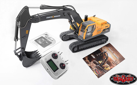 Koparka Hydrauliczna 360L RC 8CH 2,4GHz 1/14 Zdalnie Sterowana Maszyna Budowlana | VV-JD00016 RC4WD