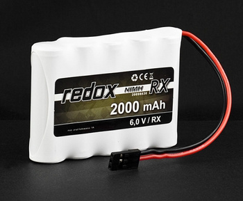 Pakiet NiMH 2000mAh 6,0V (płaski) | REDOX