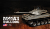 Czołg Zdalnie Sterowany U.S. M41A3 Walker Bulldog Light Tank 1:16 RTR 2,4Ghz Model RC | 3839-1U HENG LONG