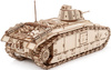 Little Story Drewniane Puzzle Model 3D Czołg Char B1 World of Tanks 29x11x13cm | WOT06