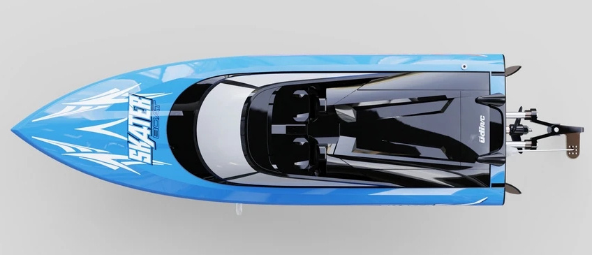 Motorówka Model Łodzi RC Skater 345mm Niebieska | UDI034 UDI RC pol_pl_Motorowka-Model-Lodzi-RC-Skater-345mm-Niebieska-UDI034-UDI-RC-1016848_3