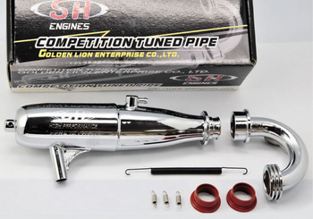 Tłumik + kolanko TUNED EFRA NO.2060 - SH ENGINES SA215FS