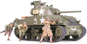 US Medium Tank M4A3 Sherman 75mm Gun Late Production 1:35 | Tamiya 35250