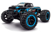 BlackZon Slyder Turbo Brushless MT Monster Truck 1/16 4WD Bezszczotkowy Niebieski Samochód Zdalnie Sterowany Model RC | 540209