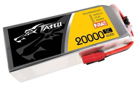 Akumulator LiPo 20000mAh 22,2V 5C 6S1P AS150+XT150 NMC | TAA200006S5ASX TATTU