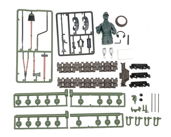 Akcesoria Makietowe Do Czołgu RC 1/16 German Jagdpanther 3869 | HENGSP014BOX HENG LONG