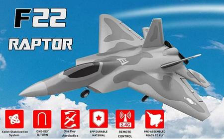 F-22 Raptor RTF 2,4GHz - VOLANTEX 761-7