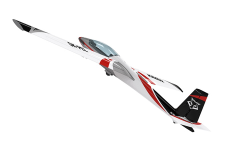 Motoszybowiec Kavan Swift S-1 2400mm ARF Czerwony Samolot Zdalnie Sterowany Model RC | KAV02.8083