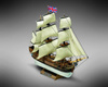 Okręt HMS Bounty Model Drewniany Żaglowiec Mini Mamoli 1:135 335mm | MM01